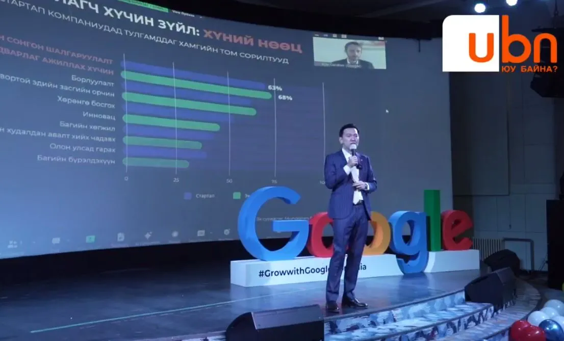 ШУУД: Grow with Google Mongolia хөтөлбөрийн нээлтийн үйл ажиллагаа болж байна