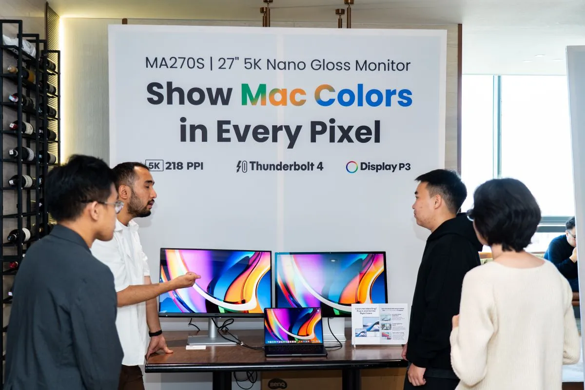 MacBook-тэй төгс хорших дэлгэц: BenQ MA Series Монголд албан ёсоор нээлтээ хийлээ