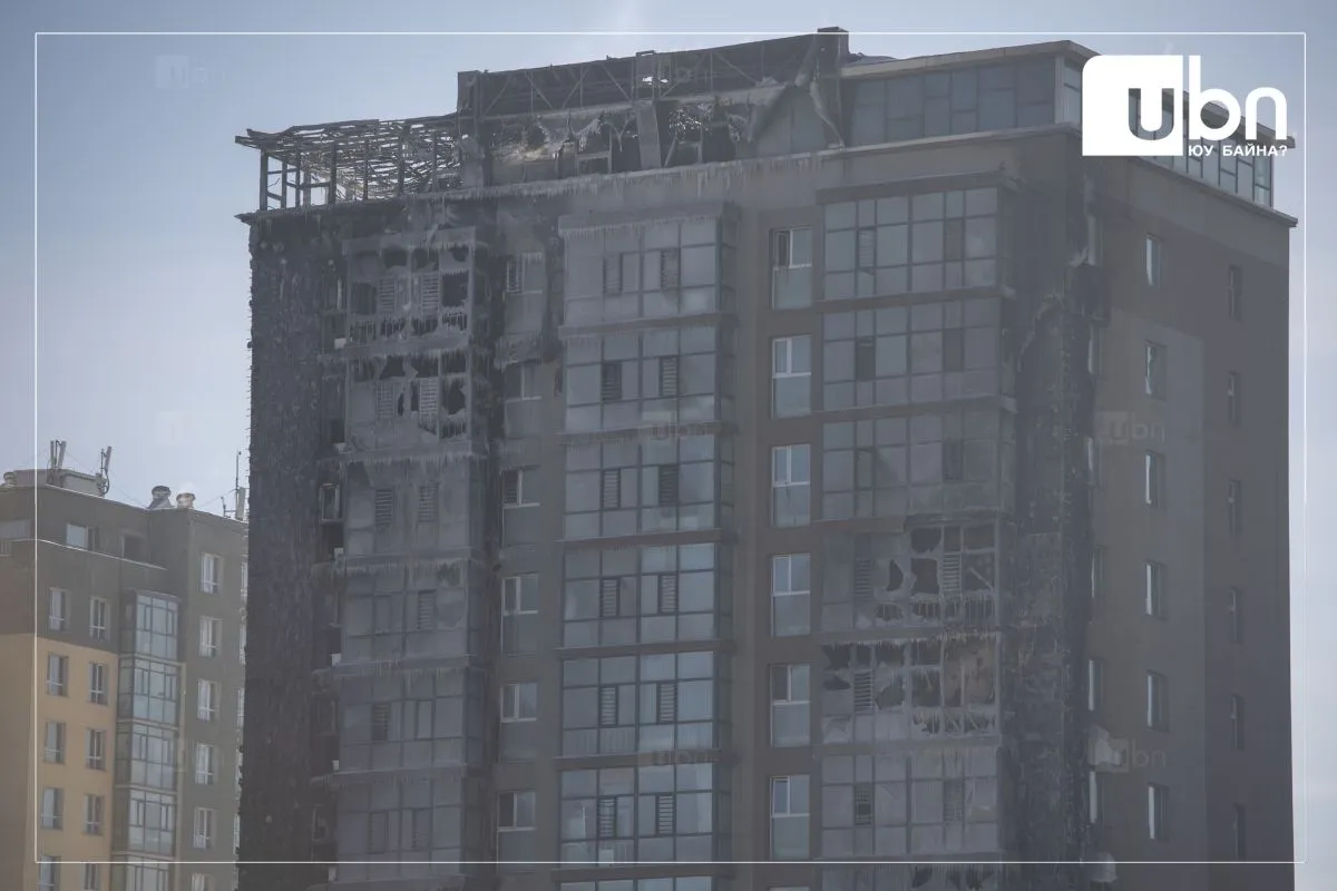 Дэлбэрэлтэд өртсөн 207 дугаар байранд үүссэн хагарал нь газар хөдлөлтөд тэсэхгүй