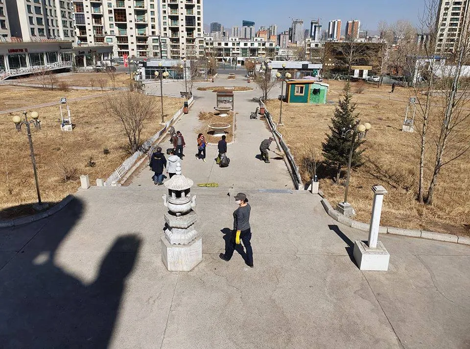 Хамгаалалтын захиргааны нийт ажилтнууд цэвэрлэгээний ажлыг эхлүүллээ
