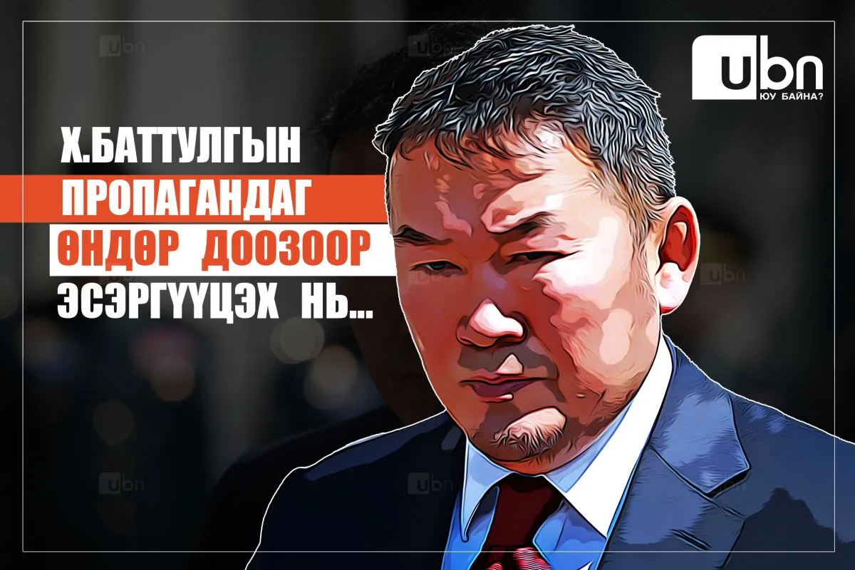 Х.Баттулгын ПРОПАГАНДАГ өндөр доозоор эсэргүүцэх нь...