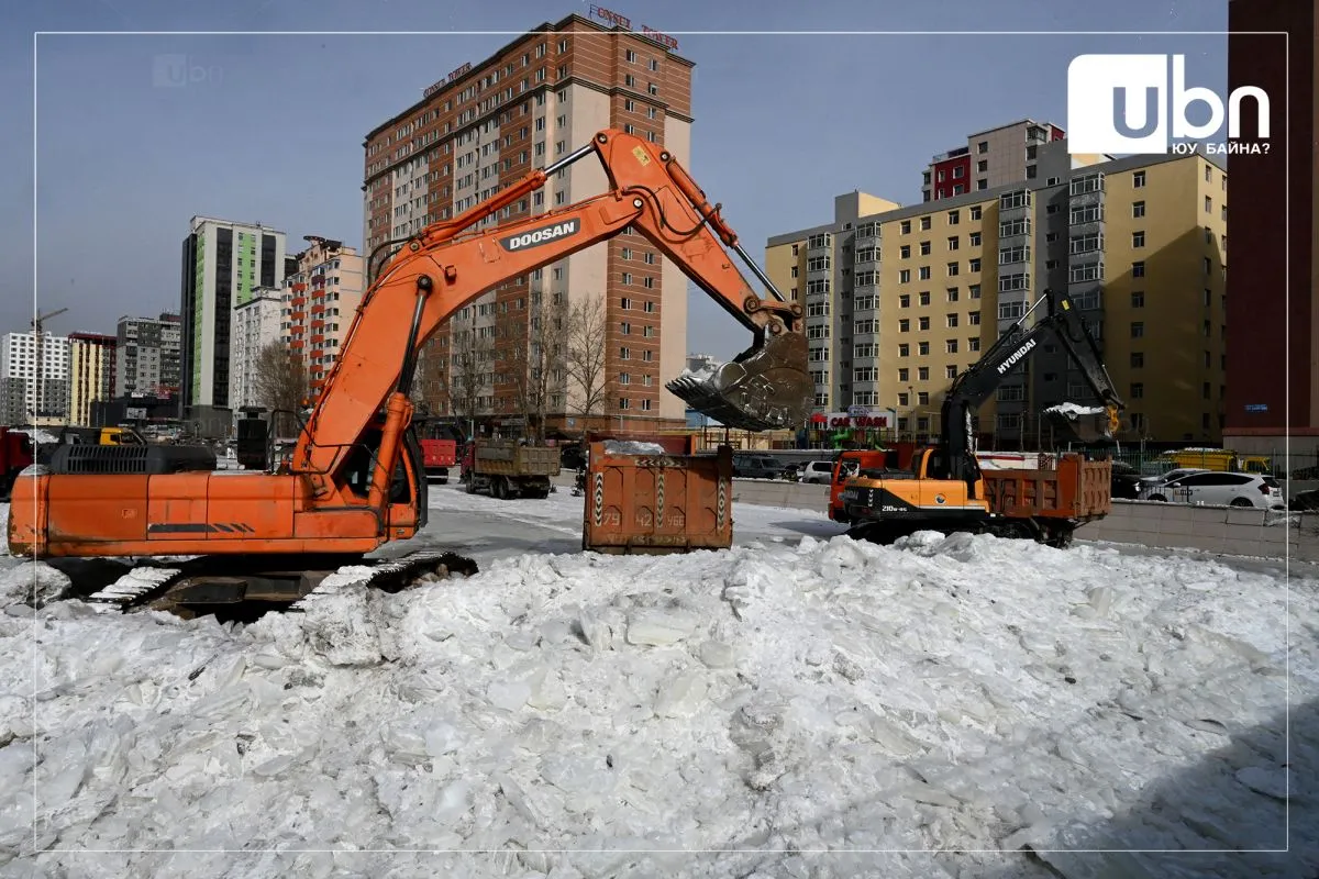 Сэлбэ голын 16,480 тонн мөсийг тээвэрлэжээ