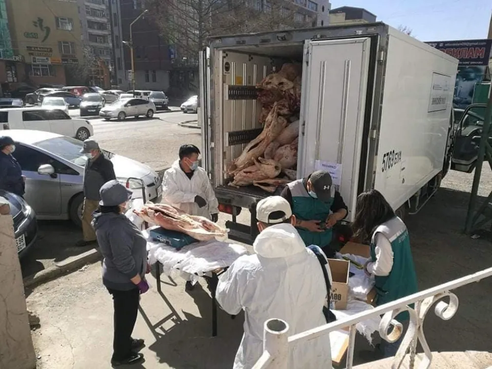 Зуслангийн чиглэлд нөөцийн махны цэгүүд ажиллаж байна