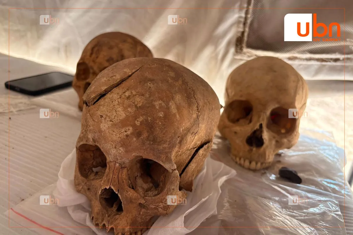 Сэлэнгийн Ерөө сумаас 1800 жилийн өмнөх язгууртны бунхан олджээ