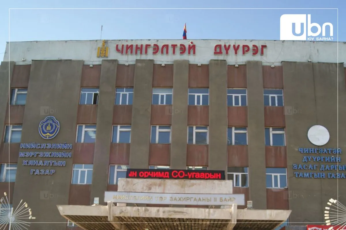 Чингэлтэй дүүрэг ил тод байдлаараа 100 хувьтай үнэлэгджээ