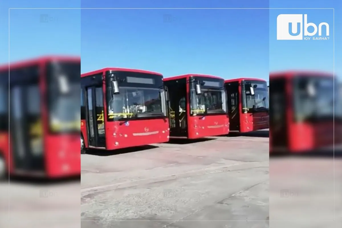 Энэ сарын 15-наас үйлчилгээнд явж эхлэх 100 автобус Эрээний хил дээр иржээ