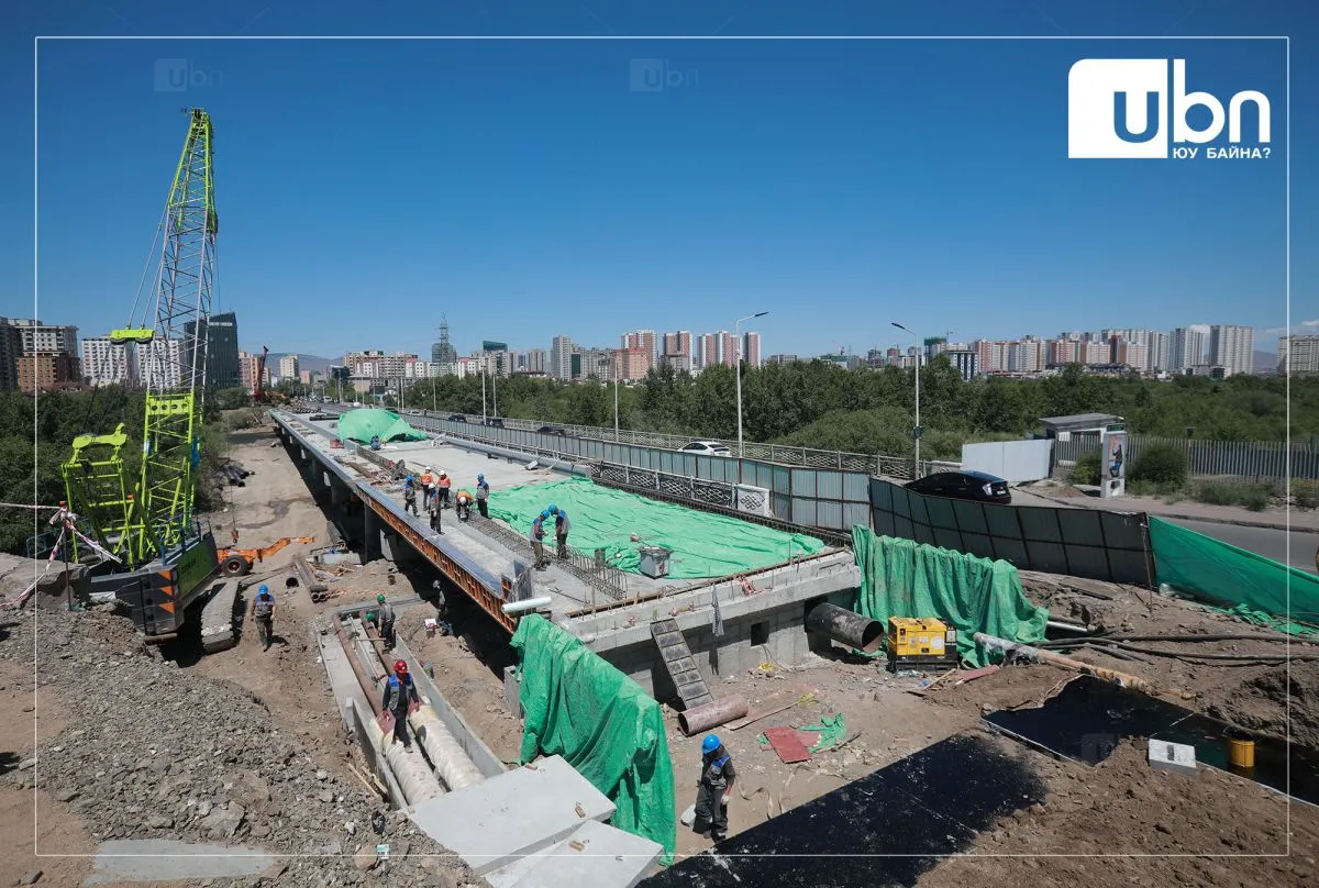 Зайсангийн шинэ гүүрийг наймдугаар сарын эхээр нээнэ