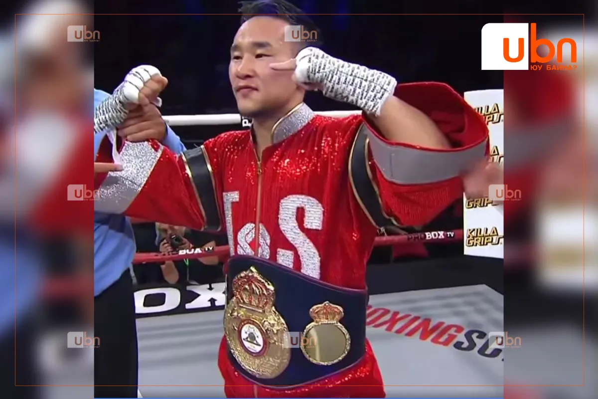 Э.Цэндбаатар WBA холбооны Хойд Америкийн 2x аварга боллоо