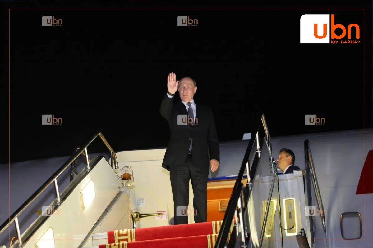 ОХУ-ын Ерөнхийлөгч В.В.Путины албан ёсны айлчлал өндөрлөж, нутгийн зүг мордлоо