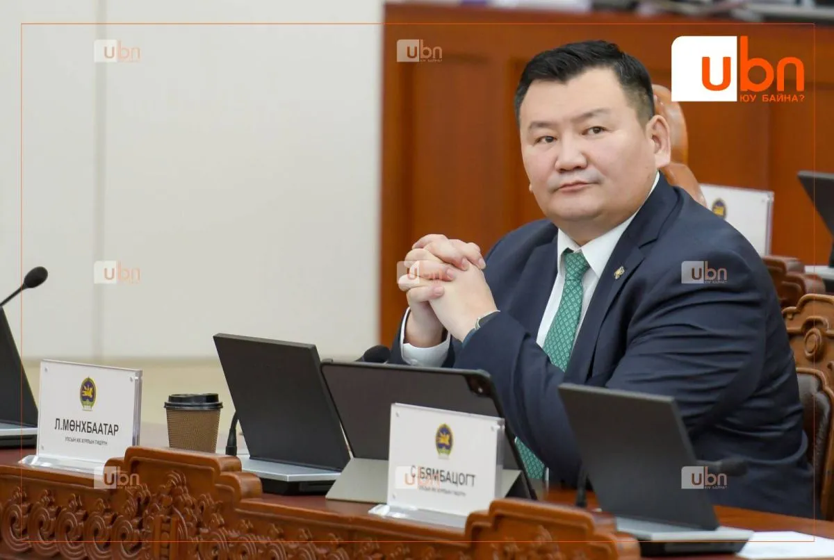 ЧУУЛГАН: УИХ дахь МАН-ын бүлгийн дарга, УИХ-ын гишүүн Л.Мөнхбаатарыг ХЗДХ-ийн сайдаар томиллоо