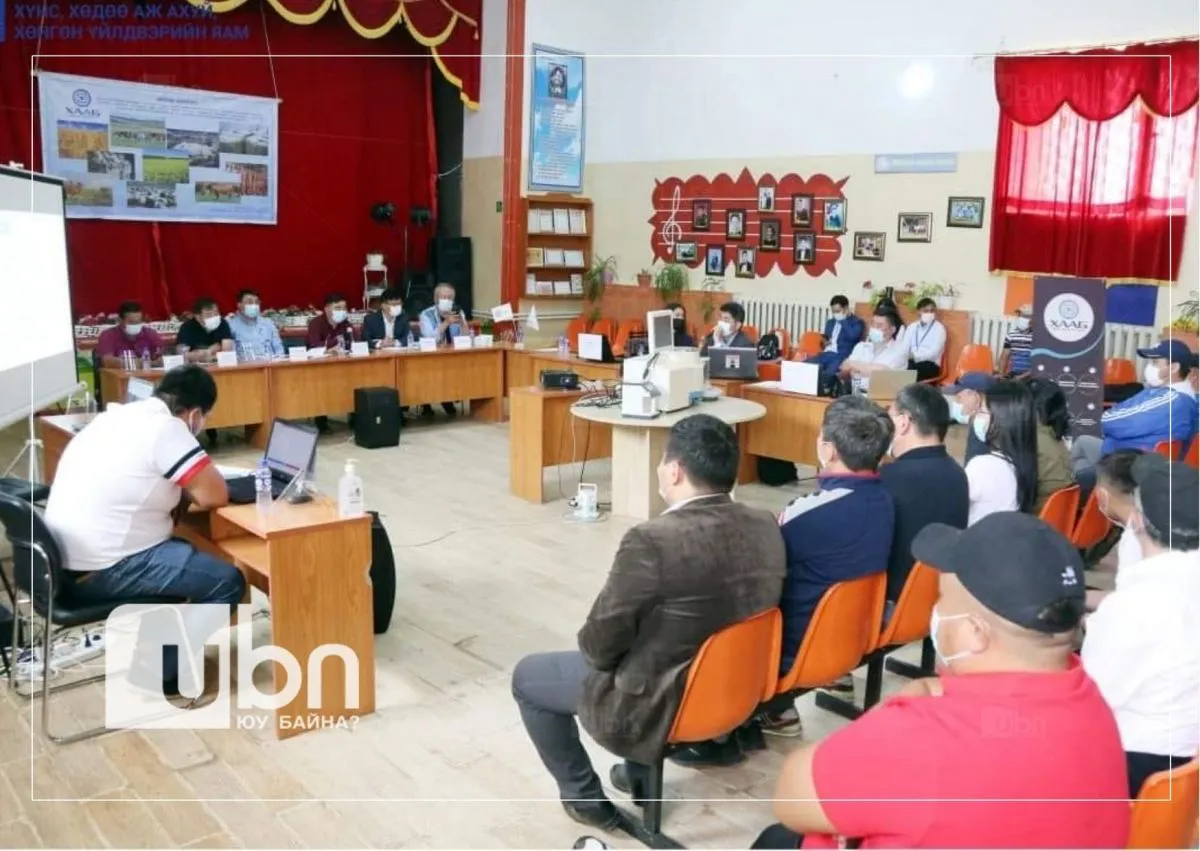 Хүнсний улаанбуудайн туршилтын арилжааг Сэлэнгэ аймгийн Зүүнбүрэн суманд зохион байгууллаа