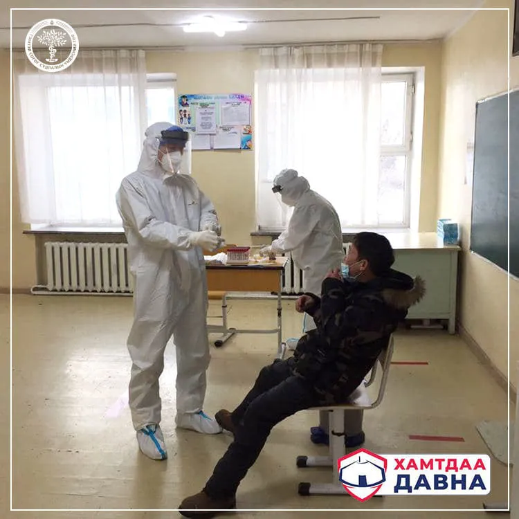 ГССҮТ-ийн эмч нарын хоёр баг БЗД-т PCR шинжилгээ авна
