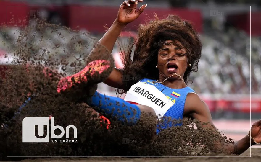 legacy:Olimpic games/ontsloh photo/Caterine Ibarguen of Colombia competes in the women's triple jump qualification on day seven of the Tokyo 2020 Olympic Games copy.jpg