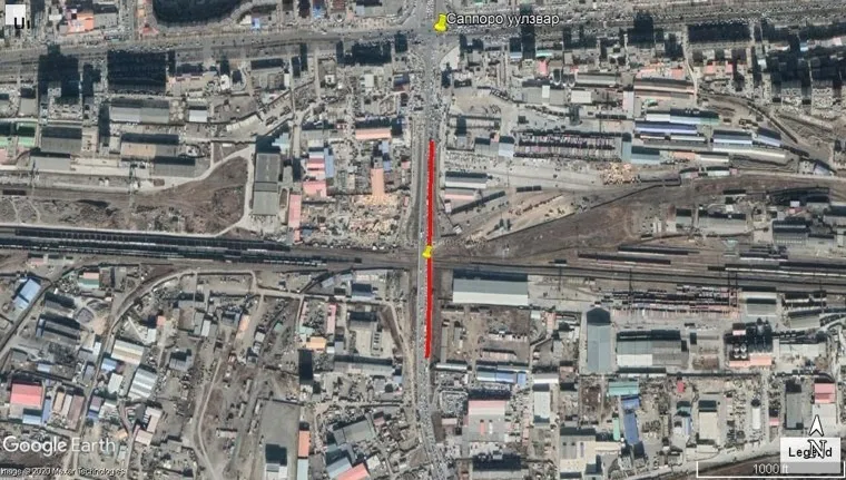 Гурвалжингийн хос гүүрний хөдөлгөөнийг дөрөвдүгээр сарын 22-27-ны өдрүүдэд түр хаана
