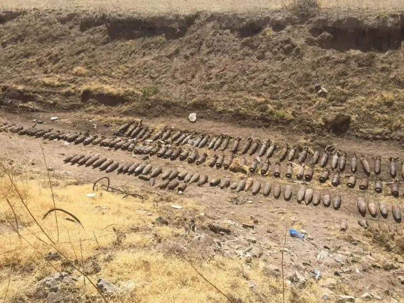 Дорнод аймгаас олдсон байлдааны сум хэрэгслийг аюулгүй болголоо