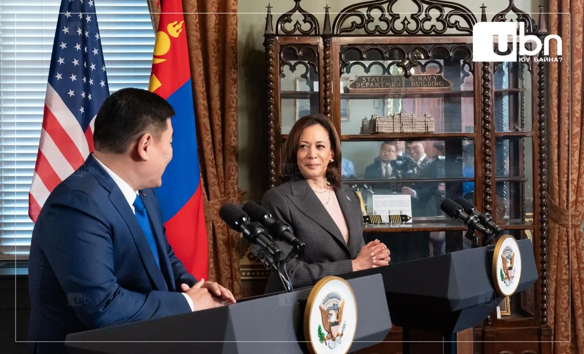 АНУ-ын дэд ЕРӨНХИЙЛӨГЧ: Найдвартай түнш, ардчилсан Монгол Улсын Ерөнхий сайд Л.Оюун-Эрдэнийг Цагаан ордонд хүлээн авч уулзлаа