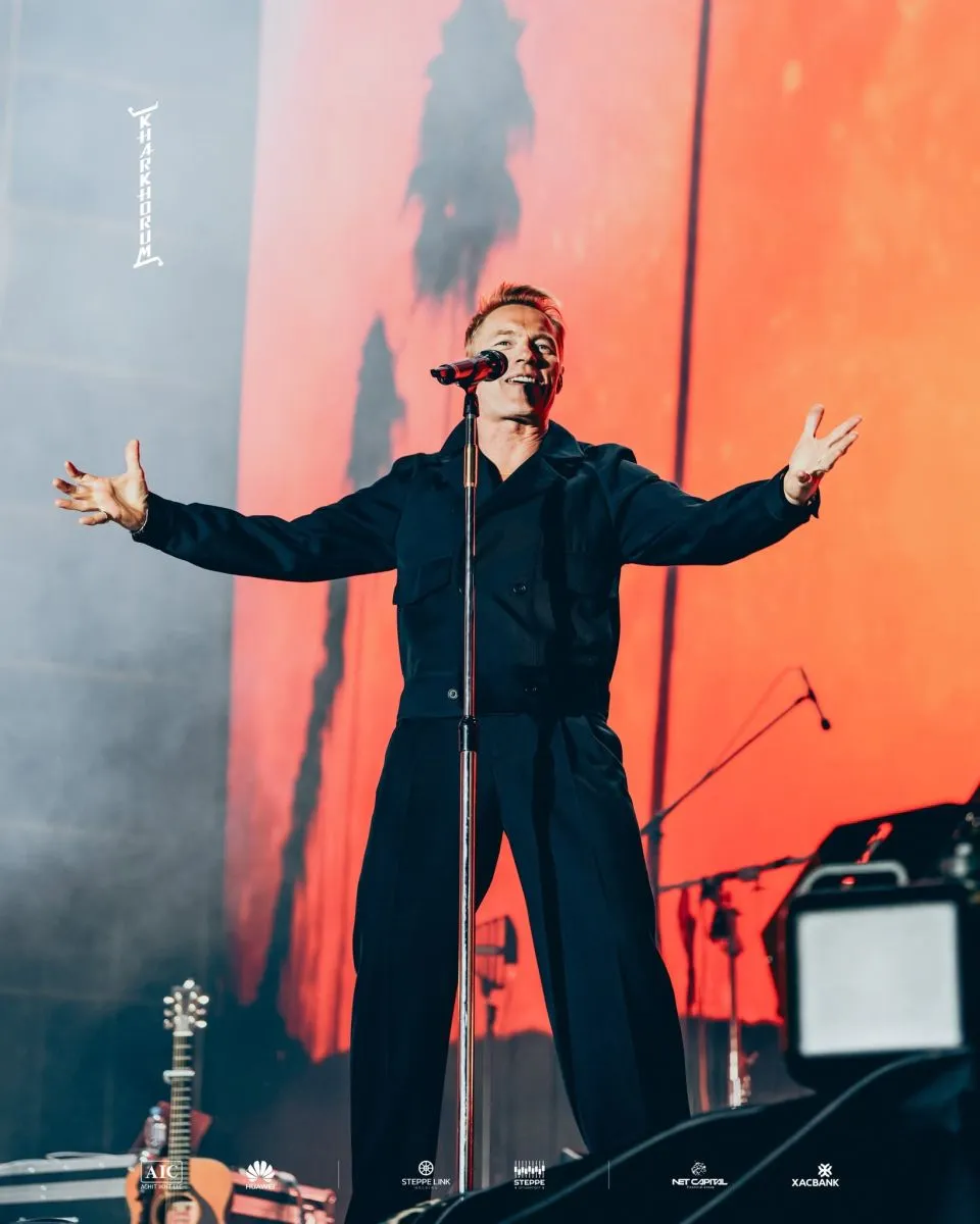 Kharkhorum Festival-ийн тайзнаа — Ronan Keating