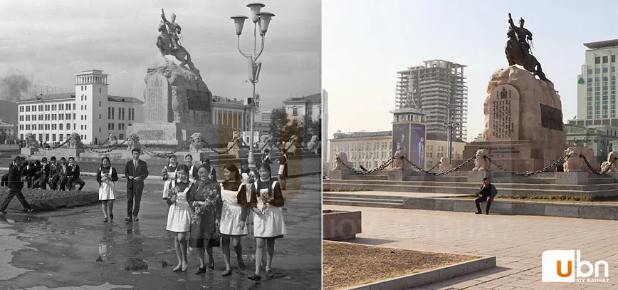 Фото:Улаанбаатар хот өмнө ба одоо