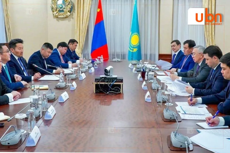 Монгол, Казахстан хоёр улсын хамтын ажиллагааны асуудлаар өндөр түвшний ажлын уулзалт боллоо