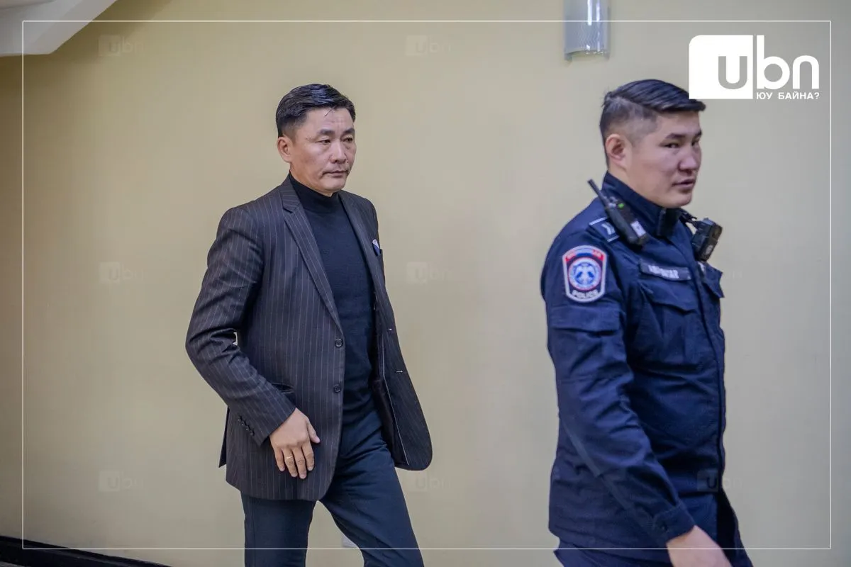 Хөгжлийн банкны хэргээр ял сонссон УИХ-ын гишүүн Ё.Баатарбилэг шүүх хуралдаа ирлээ