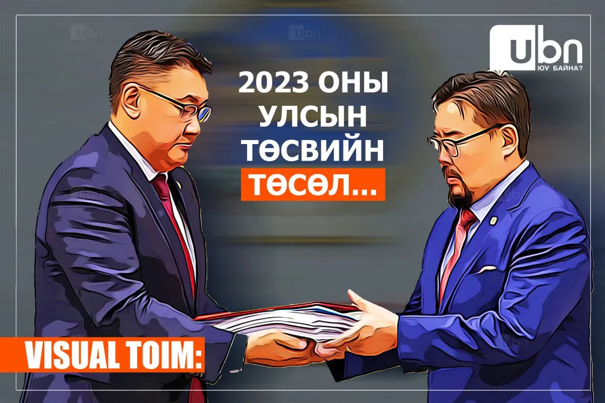 VISUAL TOIM: Гадаадын банк оруулж ирэх, инфляцыг огцом бууруулах, үлэмж их НҮҮРС экспортлох зорилготой 2023 оны улсын төсөв