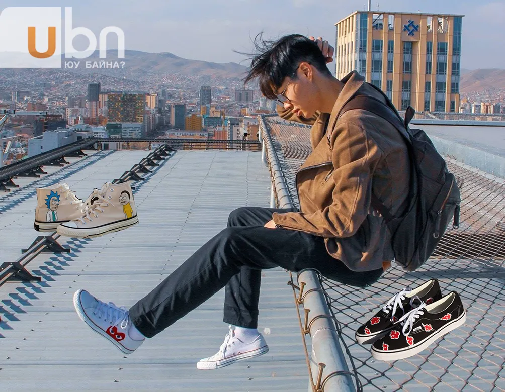 Хэнтэй ч давхцахгүй цор ганц пүүз урлагч Sneaker artist Ч.Энэрэл