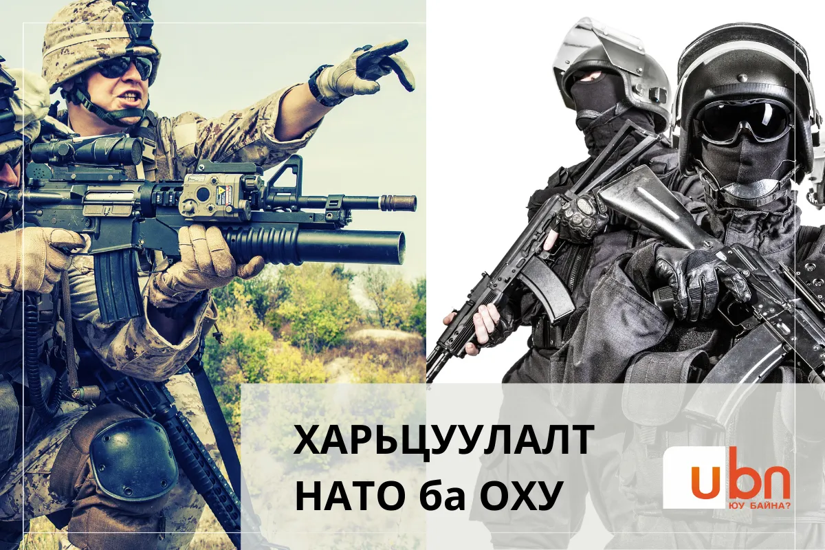 НАТО ба ОХУ-ын армийг харьцуулах нь