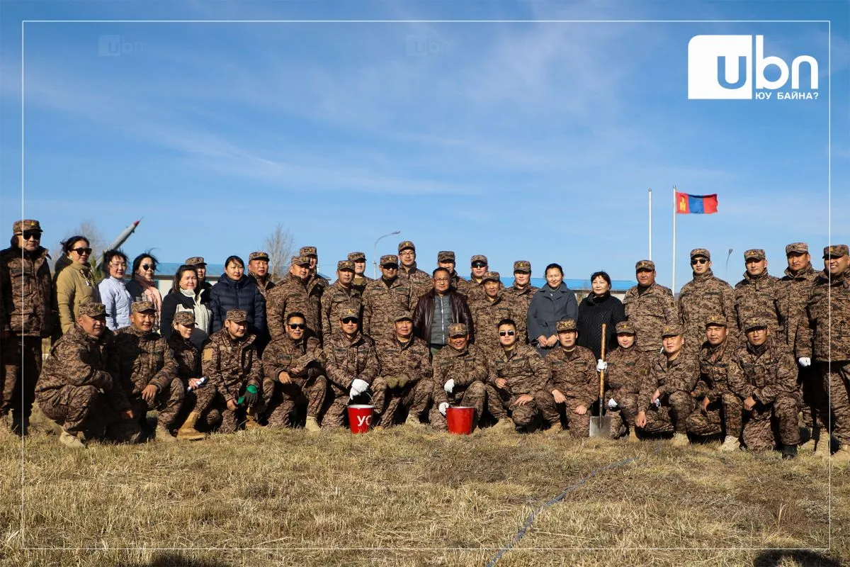 СУРВАЛЖИЛГА: БХЯ-ны бие бүрэлдэхүүн эко цэргийн ангид 150 мод тарилаа