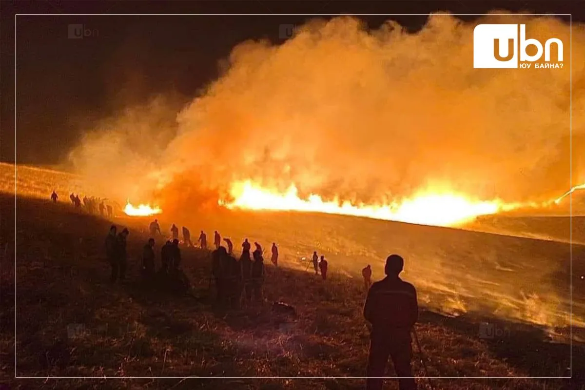 Сүүлийн 10 хоногт 21 удаагийн ой, хээрийн түймэр бүртгэгджээ