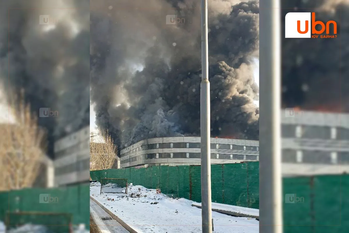 НОБГ: Галыг унтраахаар ажиллаж байна