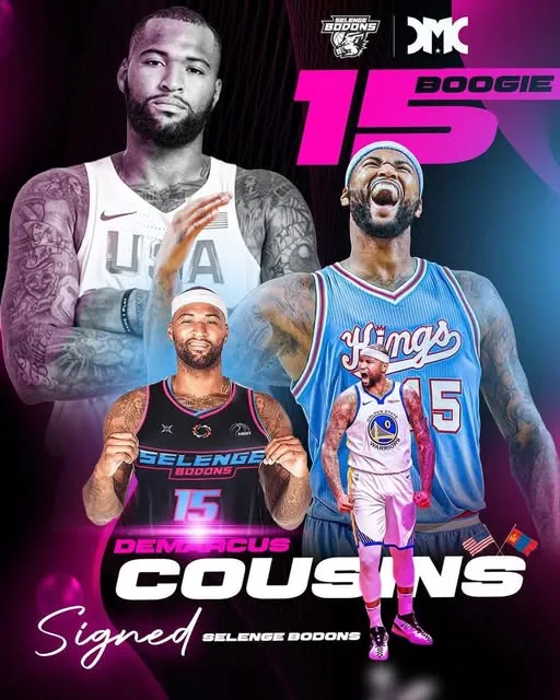 DeMarcus Cousins 3-р сарын 7-нд Монголд ирнэ