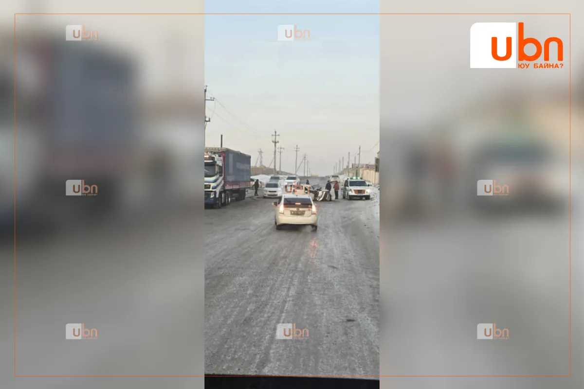 Ачааны автомашины араас мөргөсний улмаас 55 настай иргэн нас барж, нэг иргэн гэмтжээ