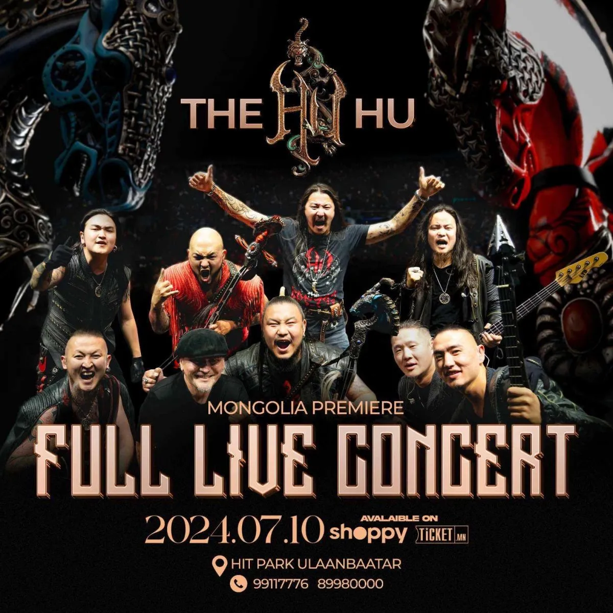 “The Hu” хамтлаг Монголд анх удаа бүрэн хэмжээний тоглолтоо хийх боллоо