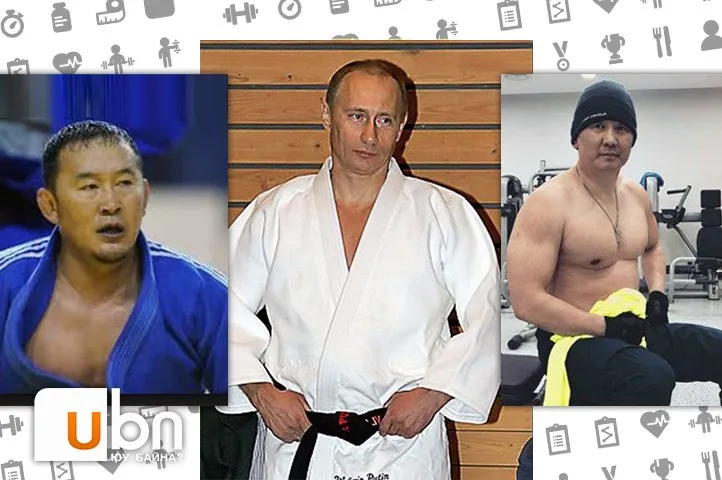 Г.Занданшатар, Ц.Нямдорж Д.Лүндээжанцан нар бөхийн дамжаанд явна