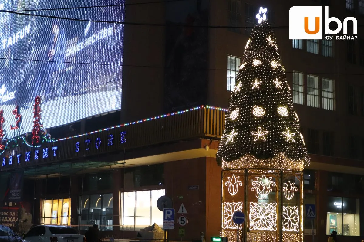 legacy:Амараа зураг/Christmas trees on street/4.jpg